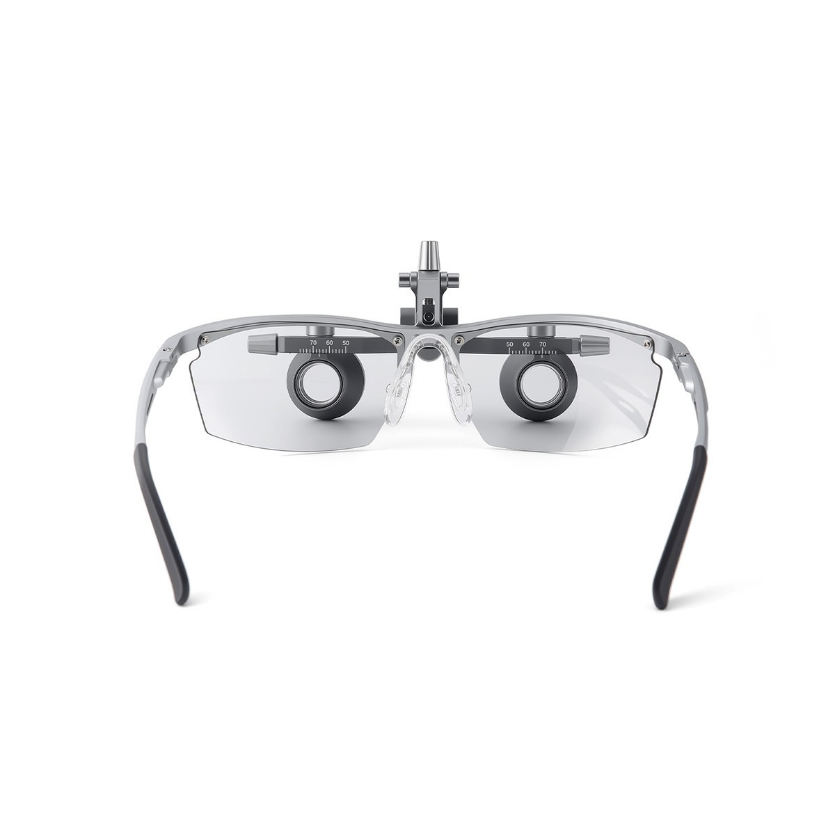 Dental Surgical 5W Medical 2.5X Ergo Binocular Loupes Flip-Up Glass Adjustable