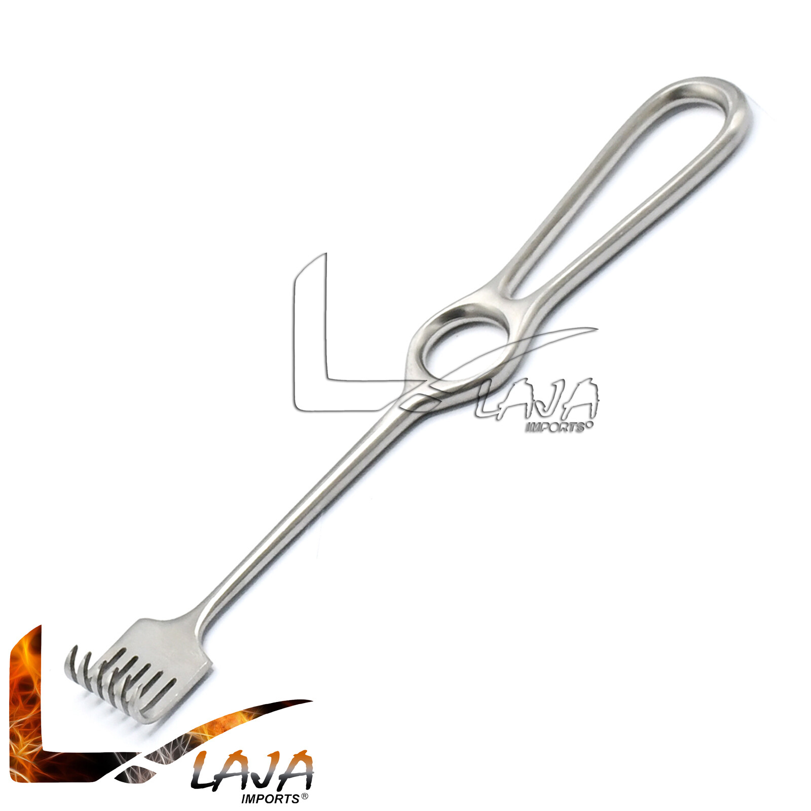 Volkmann Retractor 6 Prong Sharp Surgical Instrument Stainless Steel