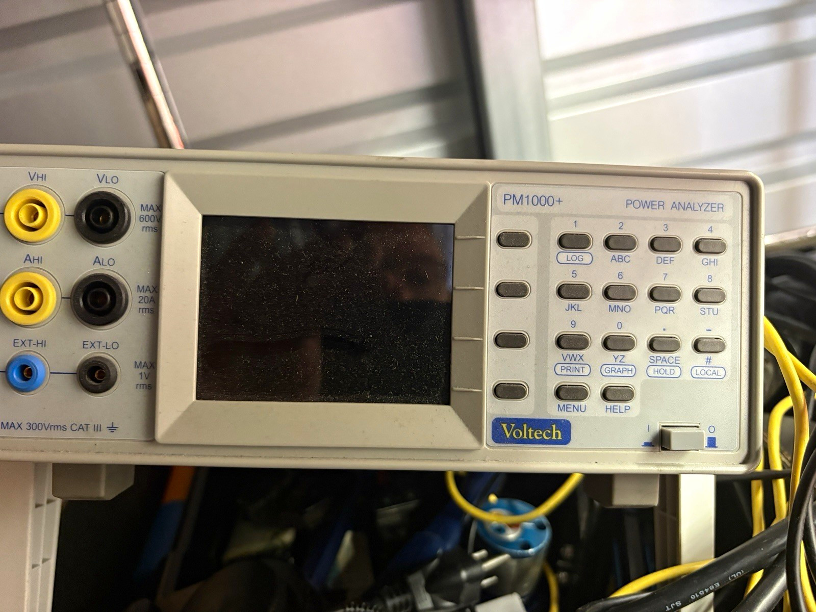 Voltech PM1000+ Power Analyzer Single Phase 600V RMS 20A RMS CAT III