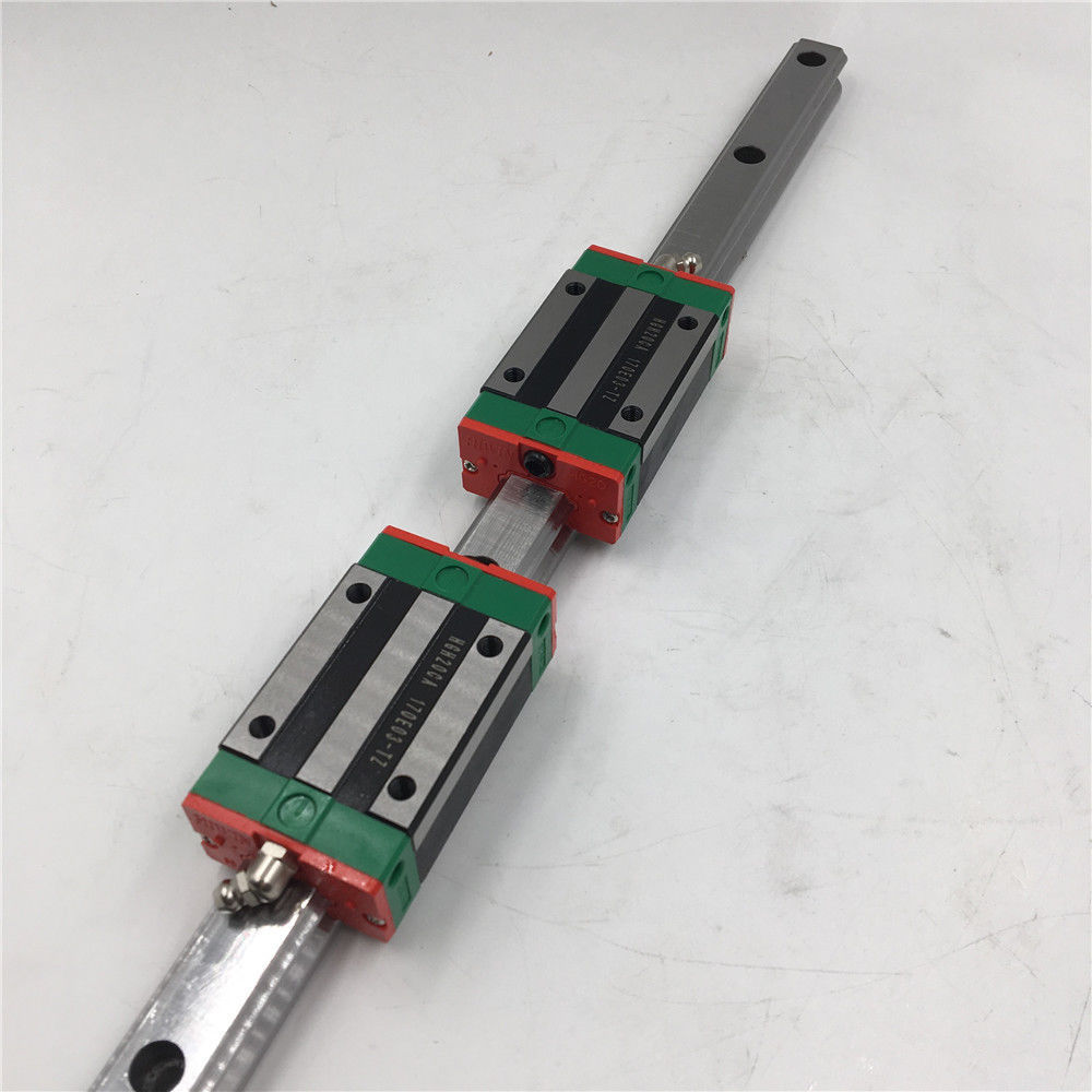 25mm HIWIN Linear Guide Rail HGR25 800mm & 2pcs HGH25CA Rail Block Slider CNC
