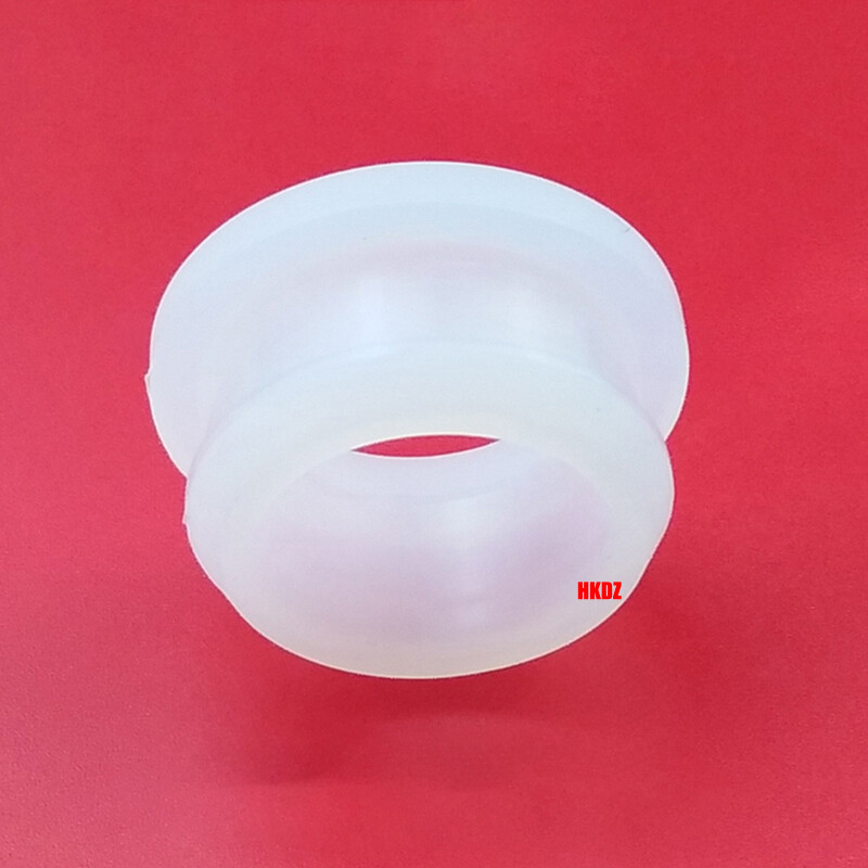 Clear Grommet Snap-On Open Silicon Rubber Hole Plug Bung Wire Cable Protect Bush
