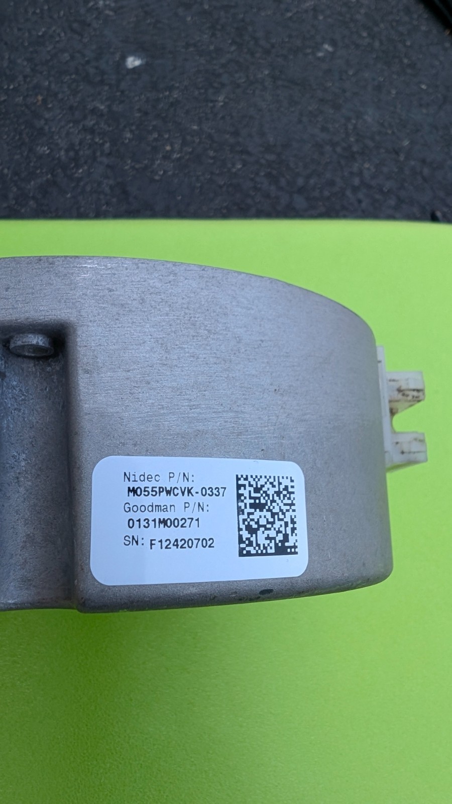 OEM Nidec / Emerson / Goodman ECM Motor Module M055PWCVK-0337 0131M00271