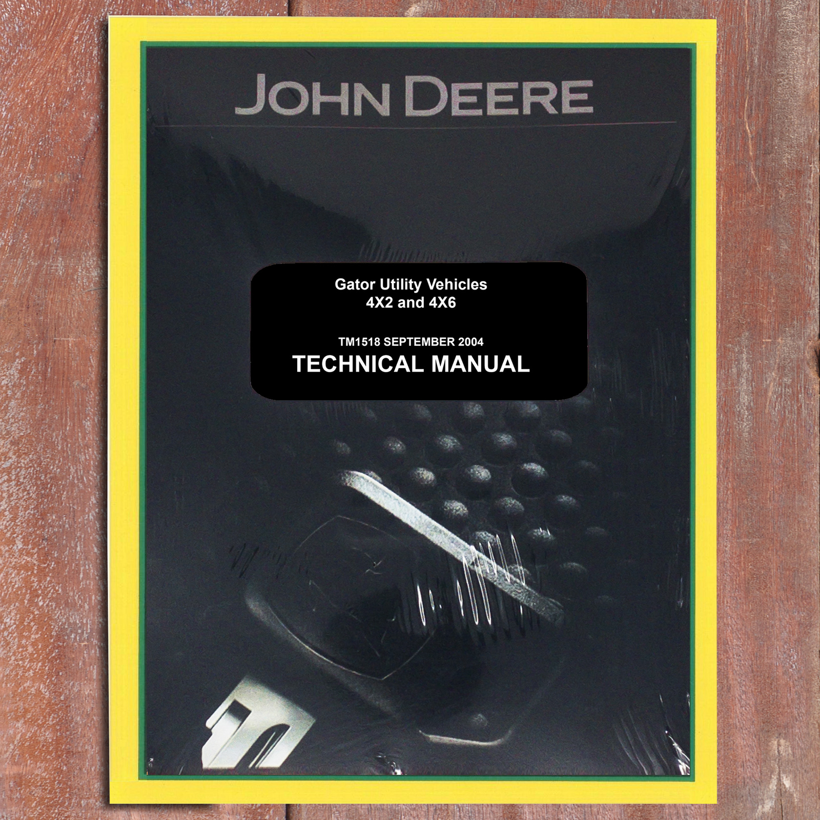 John Deere Gator Utility Vehicle 4X2 4X6 Technical Service Repair Manual -TM1518