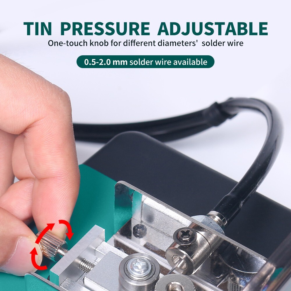 YIHUA 928DT Auto Tin Feeder Soldering Station 110W Iron Fast Heating