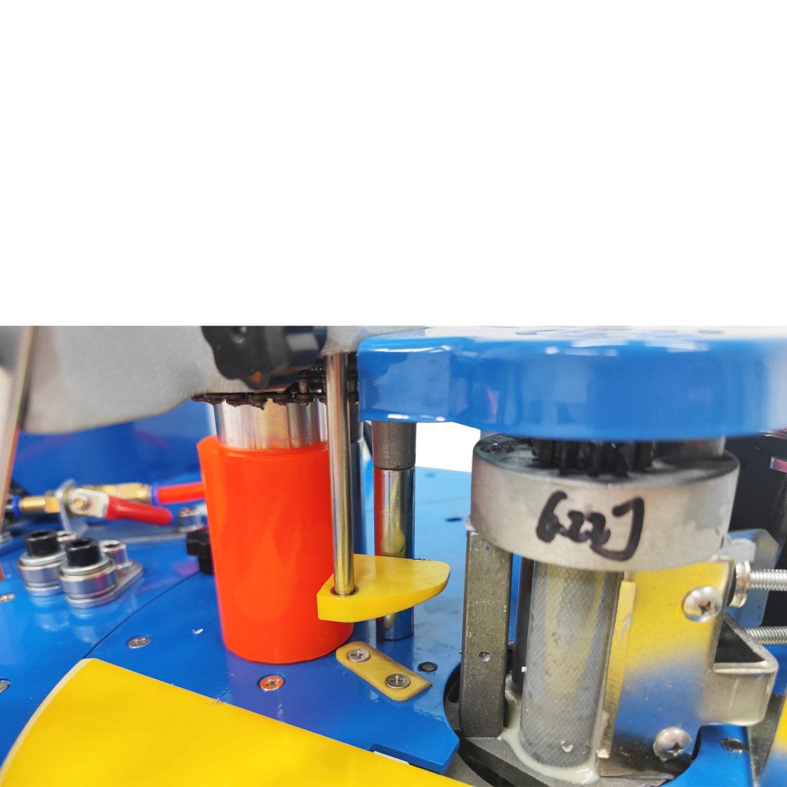 2-in-1 Edge Bander&Trimmer 2-Sided Glue Edge Banding for Curved&Straight Line