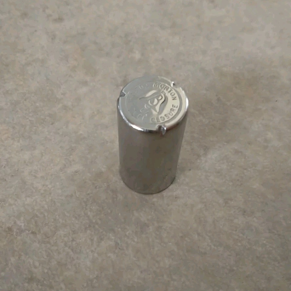 Lot of ~220 Morton Stainless-Steel Culture Tube Closures 18mm ~3 Lb