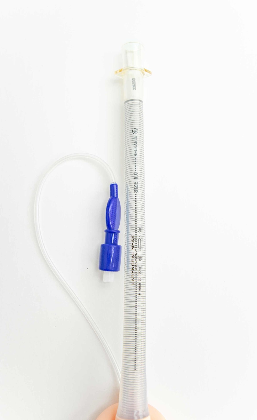 Laryngeal Mask Airway, Flexible Reusable, Adult Set Size 3,4,5. One Of Each.
