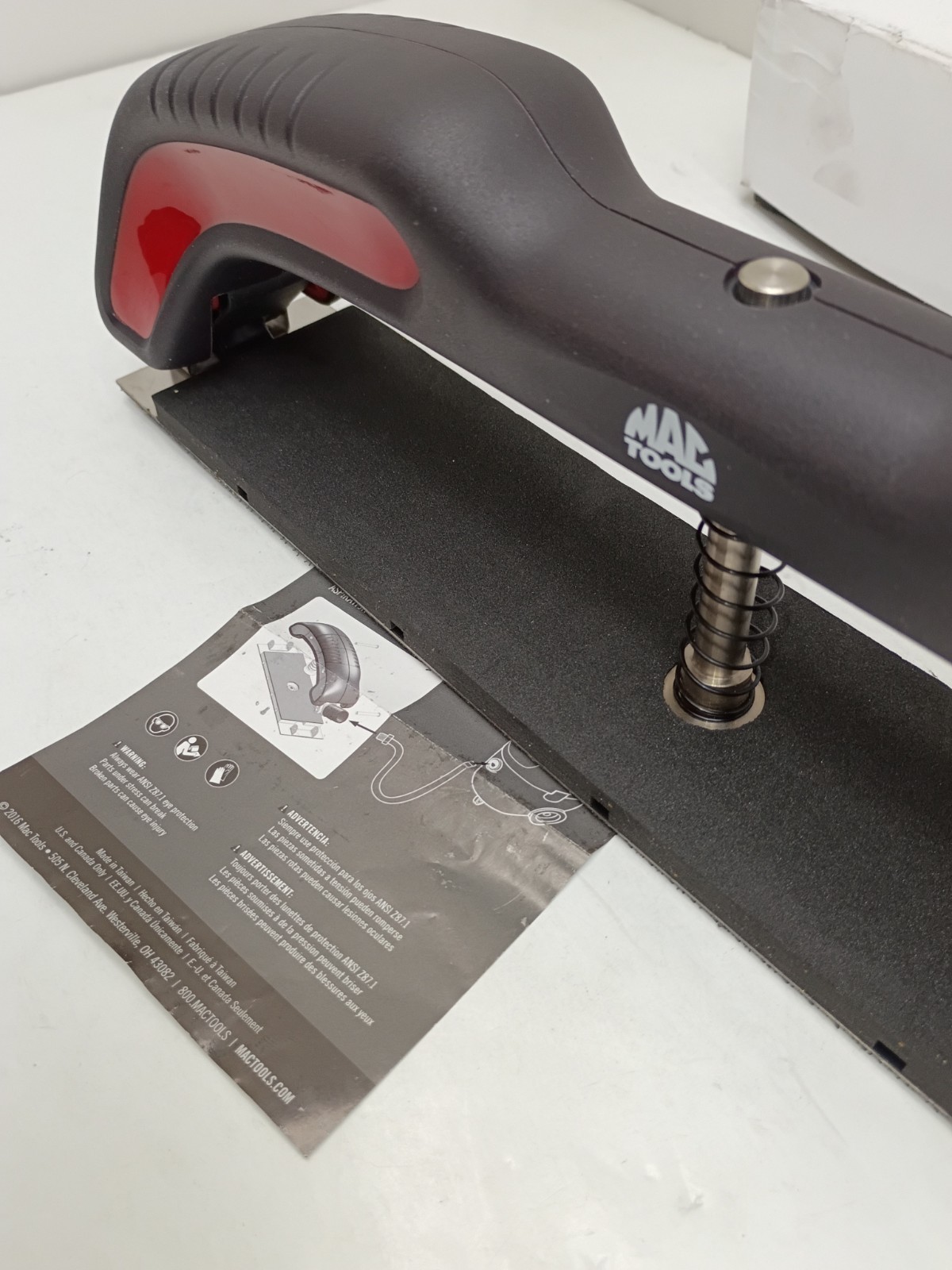 MAC Tools FSB15 15-3/4 Flexible Sanding Block Vacuum Dust Extraction New