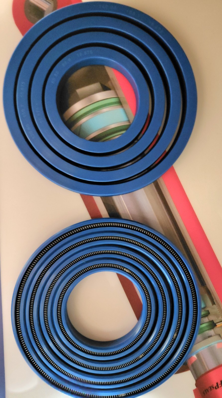 Mailhot SK-36 Telescopic HD Dump Cyl Seal Kit SS Spring Loaded TPU/45 U-Seals