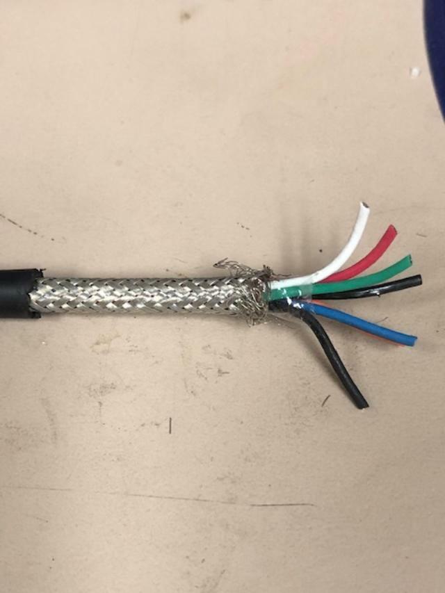 6 Conductor Shielded Microphone Cable 22AWG 6 Wire BY THE FOOT telecommunication