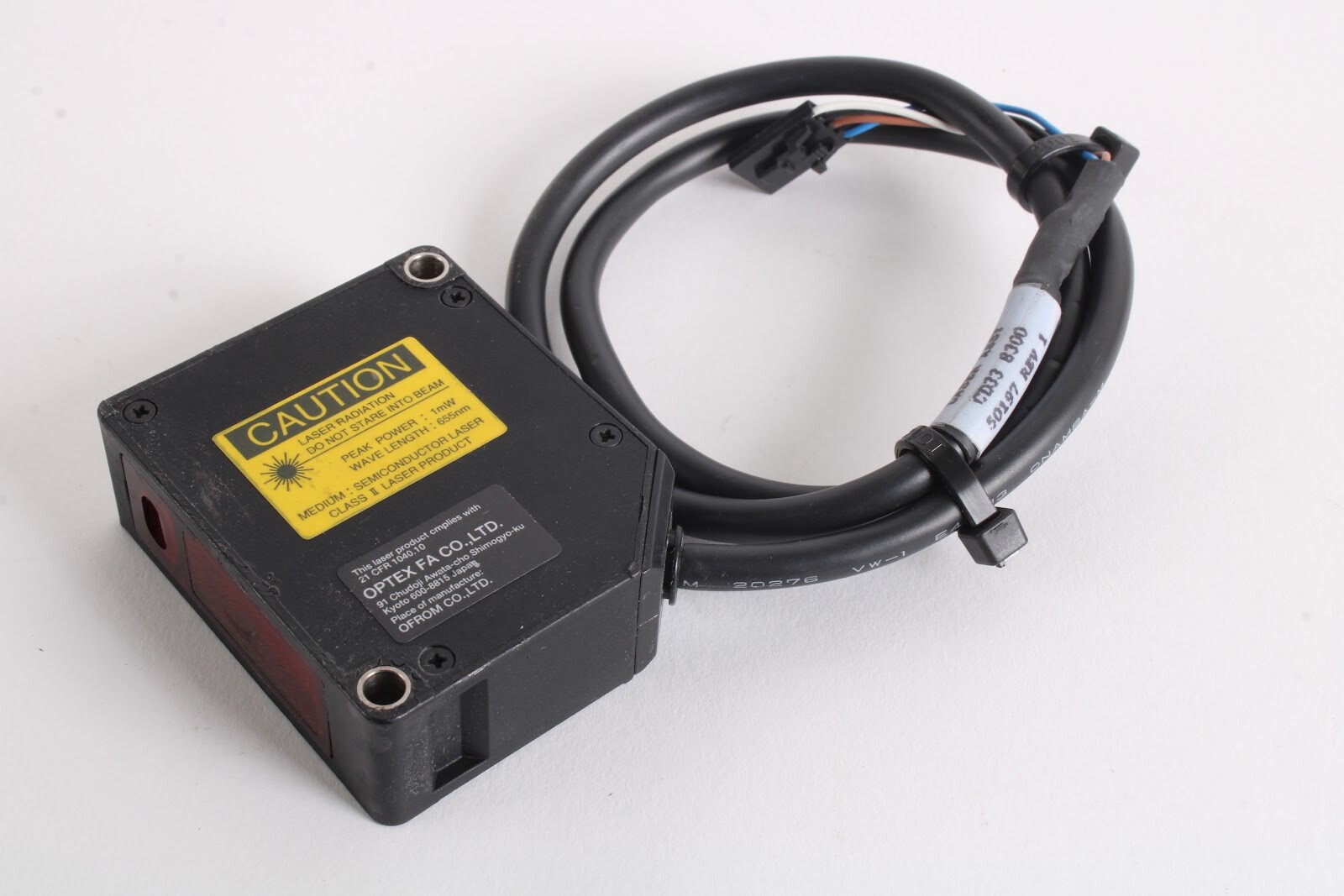 Optex FA CD33-30NA Diffuse 30mm +-4mm, 2ch NPN / 4-20mA