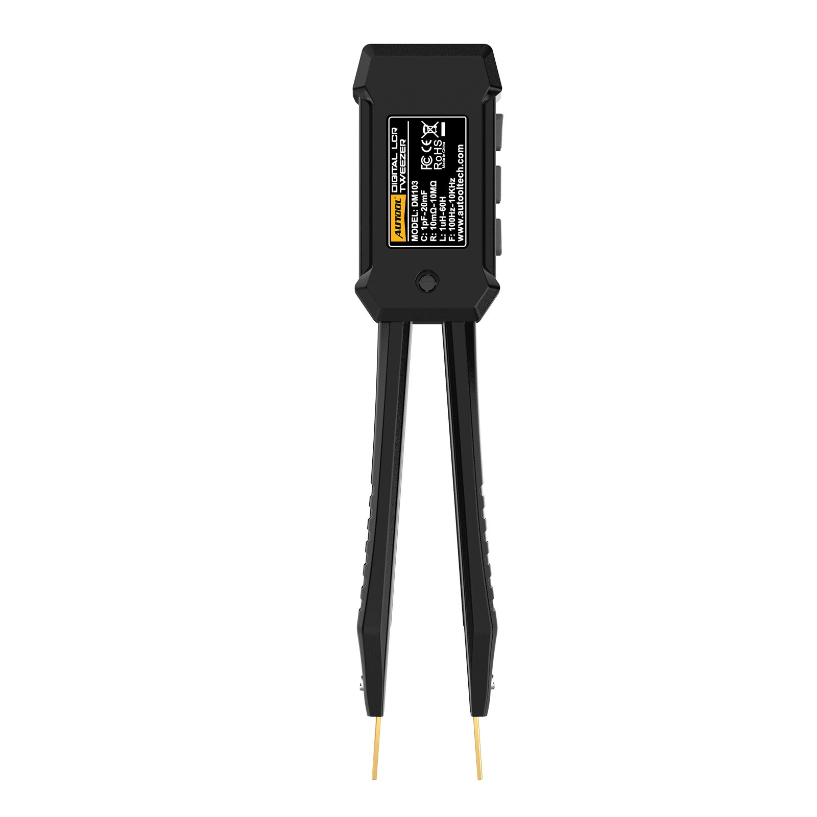 Digital Smart Tweezer LCR Meter SMD ESR Tester Capacitance Resistance Diode Test
