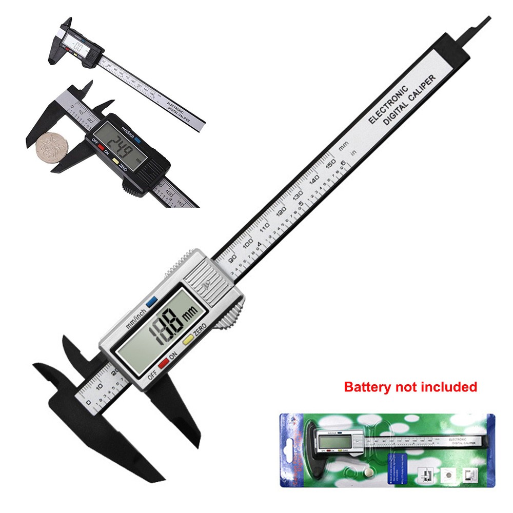 6 inch 150mm Vernier Caliper Digital Caliper Measuring mm/inch Tools