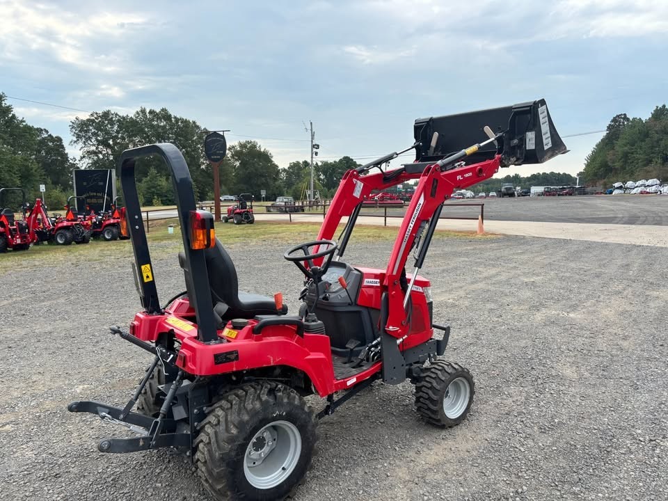 2023 Massey Ferguson GC1723E 22.5 HP Farm Tractor, 35 hours, 3+ years warranty
