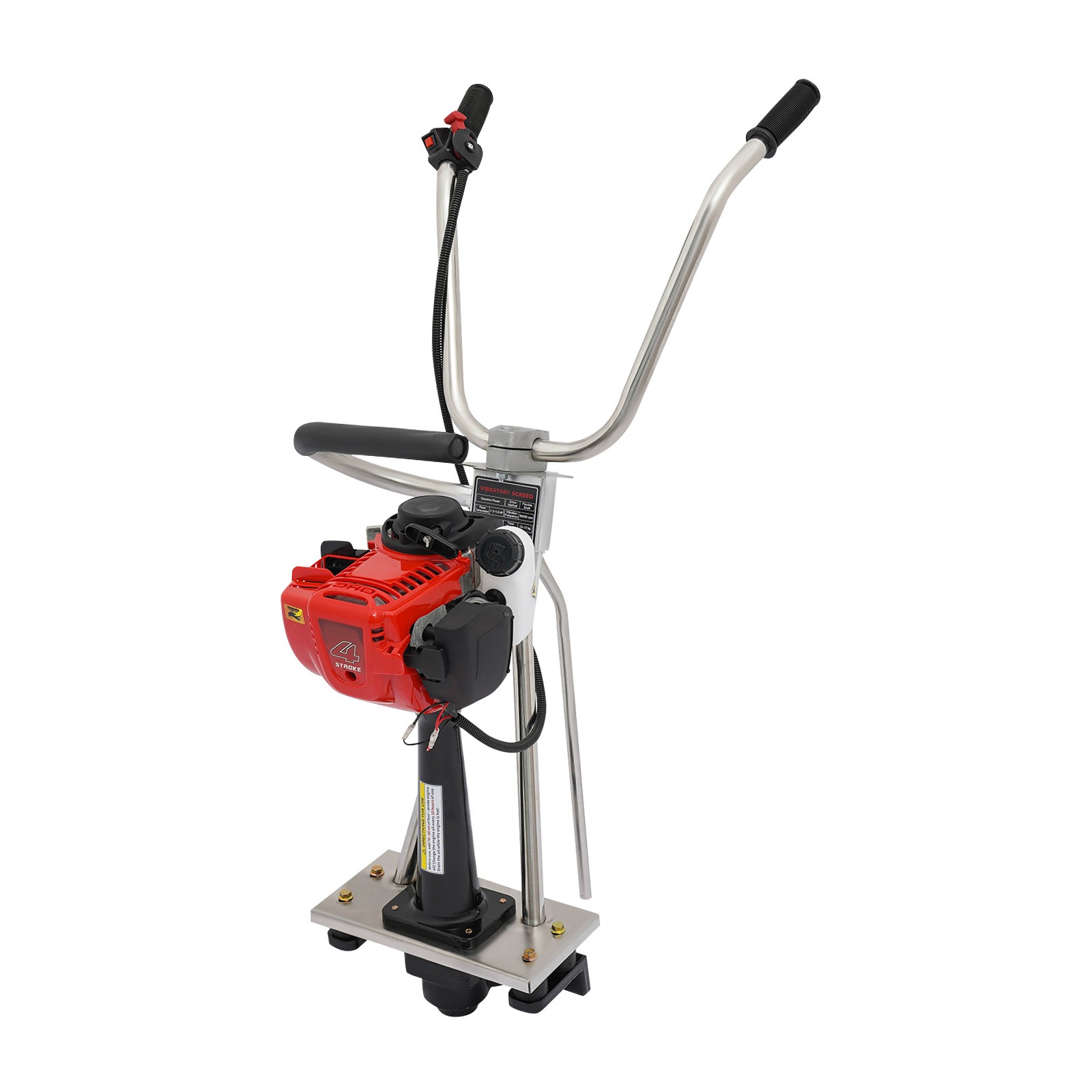 900W 4-Stroke Concrete Vibrating Machine 35.8CC Concrete Vibrating Machine