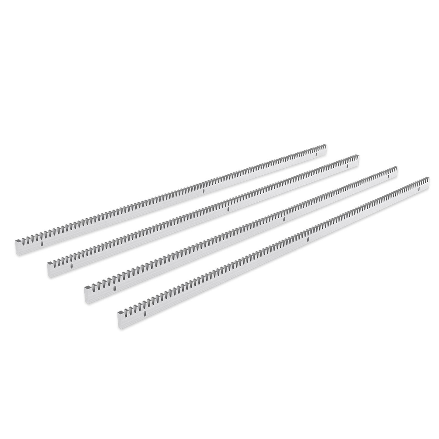 Blütezeit Gear Racks 4pcs Pack for Sliding Gate Opener 13.12ft w/ Hardware Kit