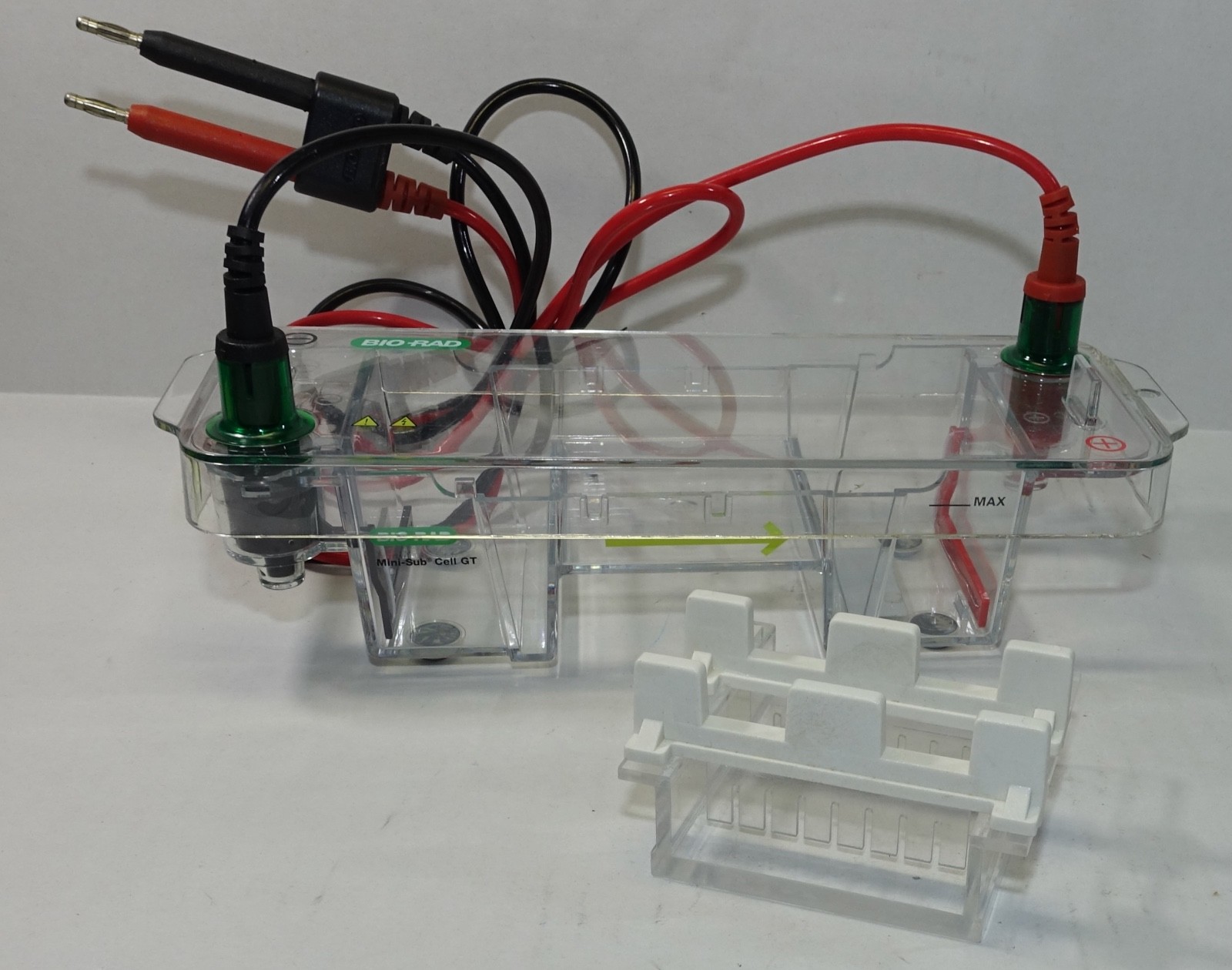 Bio-Rad Mini-Sub Cell GT DNA Electrophoresis Systems, Tray & 2 Combs, Complete