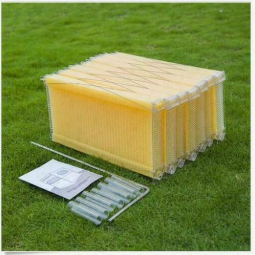 7pcs Auto Oozing Beehives Beekeeping Frames Honey Comb Frames Bee Frames
