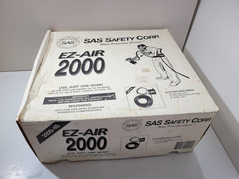 SAS Safety Corp EZ-AIR 2000-45 Breathing Air Supply System Spray Paint Hose Kit