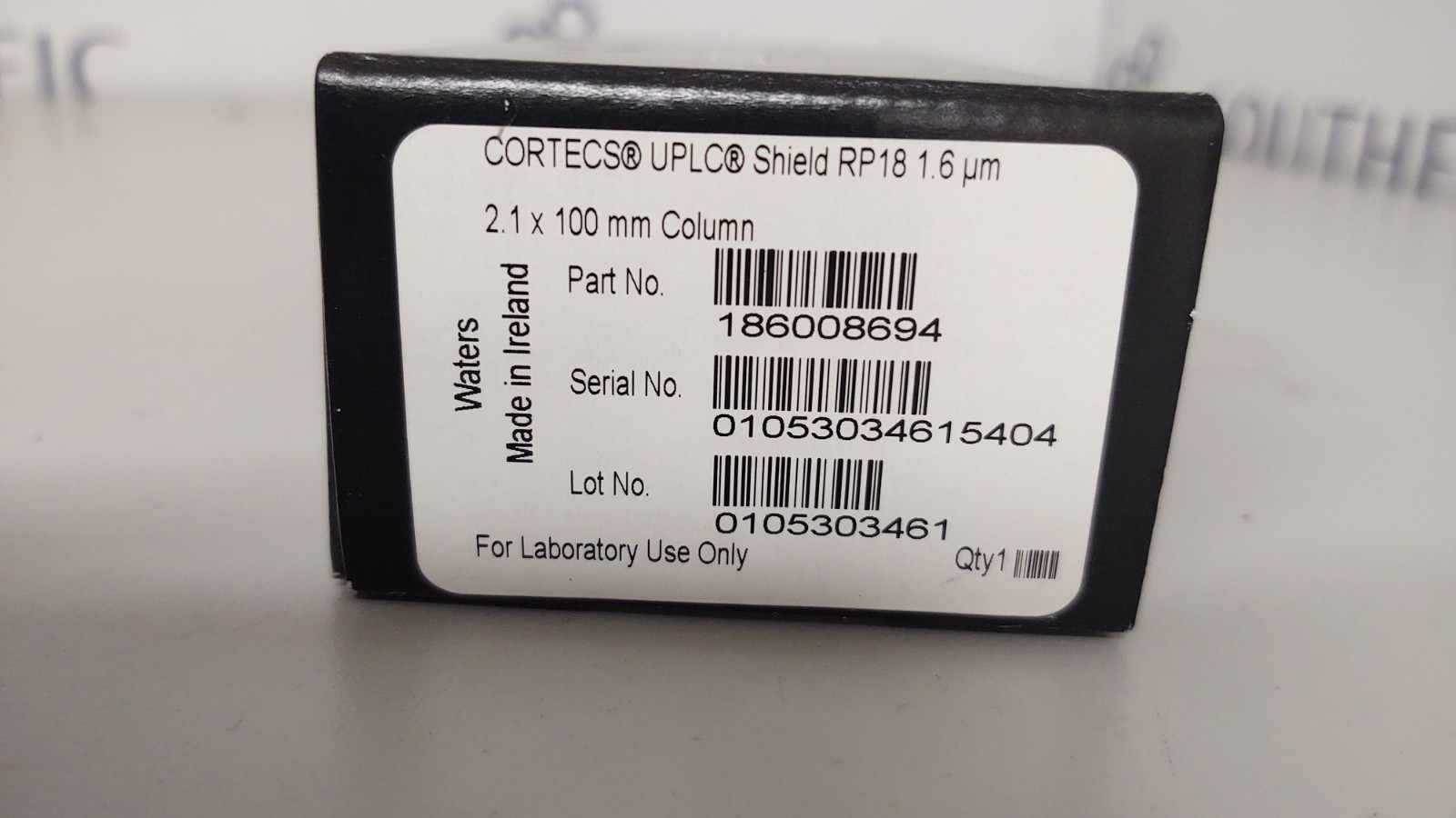 Waters 186008694 CORTECS Shield RP18 Column, 90Å, 1.6 µm, 2.1 mm X 100 mm, 1/pk