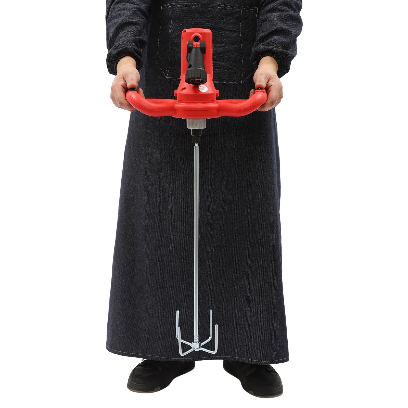 Concrete Polisher Grinder, 1680W 110V, 6 Speed 80-200 RPM, 14.96 Inch Disc