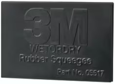3M Wetordry Rubber Squeegee, 2″ x 3