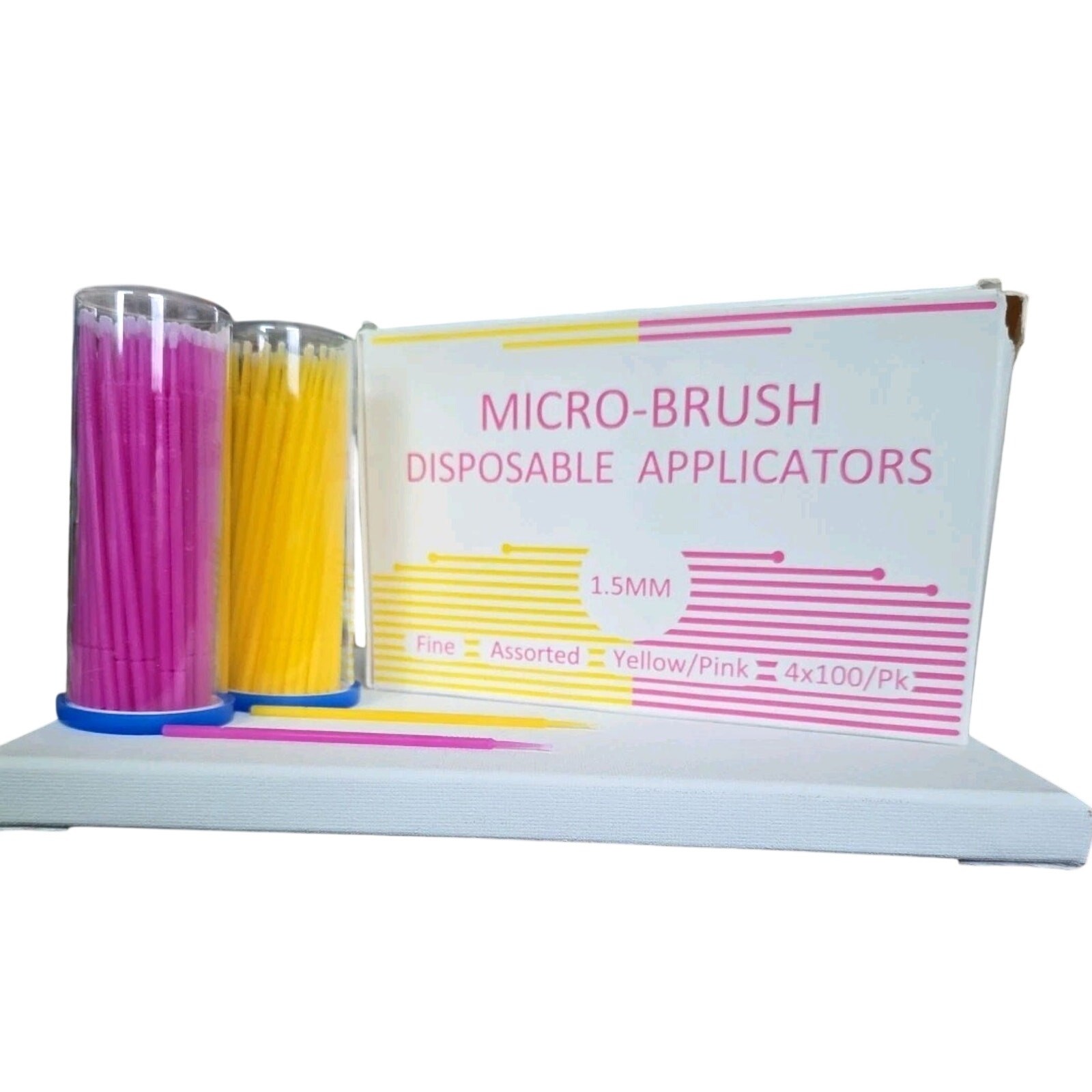 Disposable Dental Brush Micro Applicator Micro Brush Dental, 400 Count