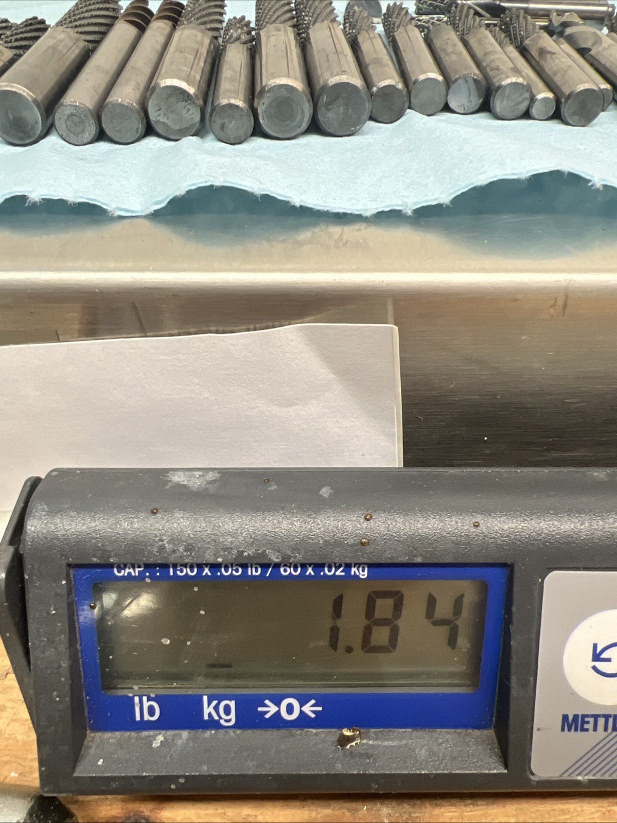 Scrap Carbide Endmills 4.0 Pounds 1840 Grams / 1.84kg