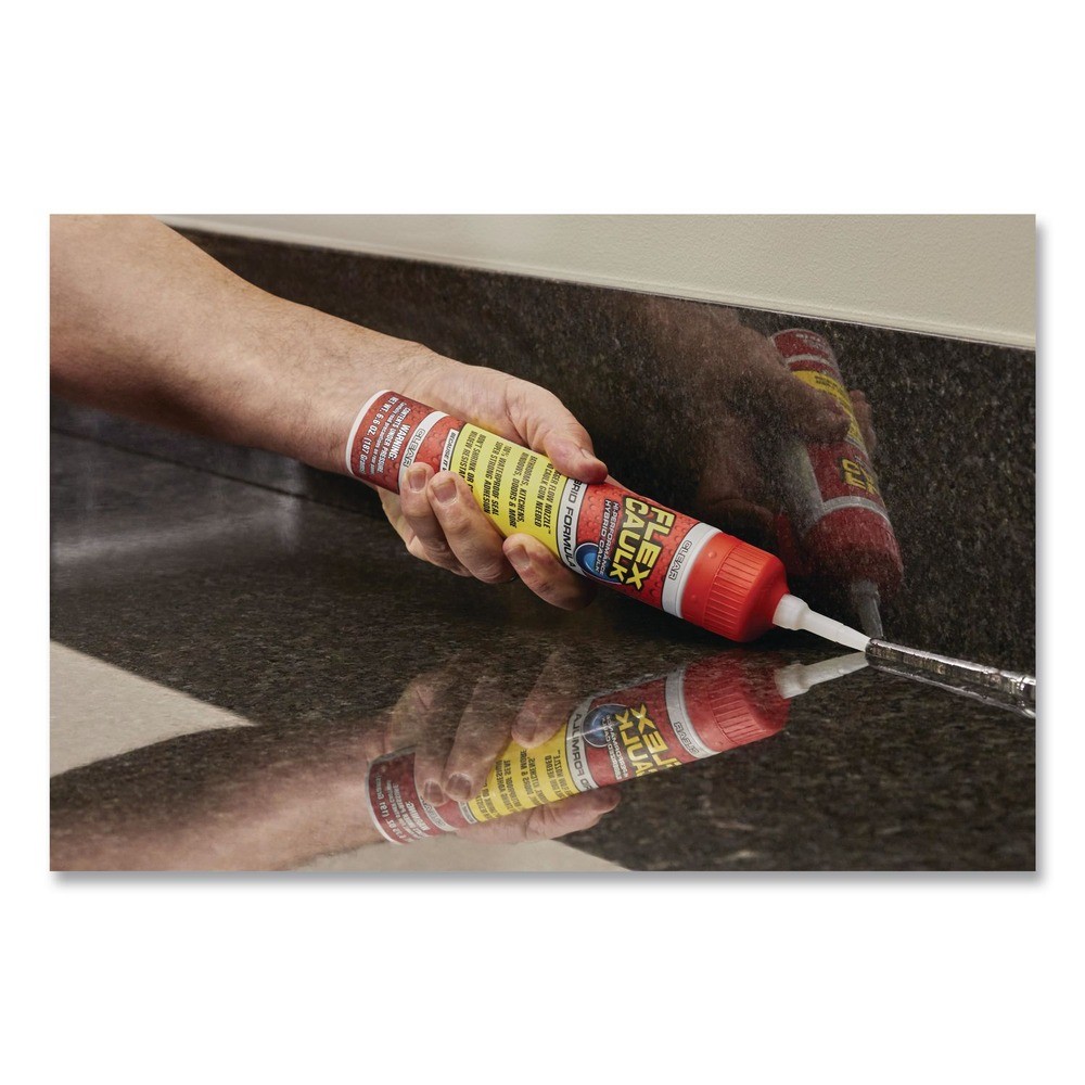 Flex Seal Products CFSCLRR675 Hi-Performance Caulk – Dries Clear (4/Carton) New