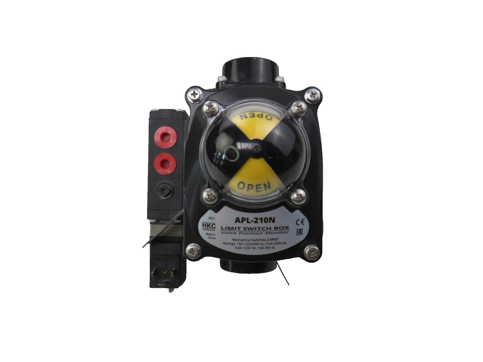 ACTREG EN ISO5211-F04-Y-LD-14 PNEUMATIC ACTUATOR APL-210 6519 W 6.0 00131421