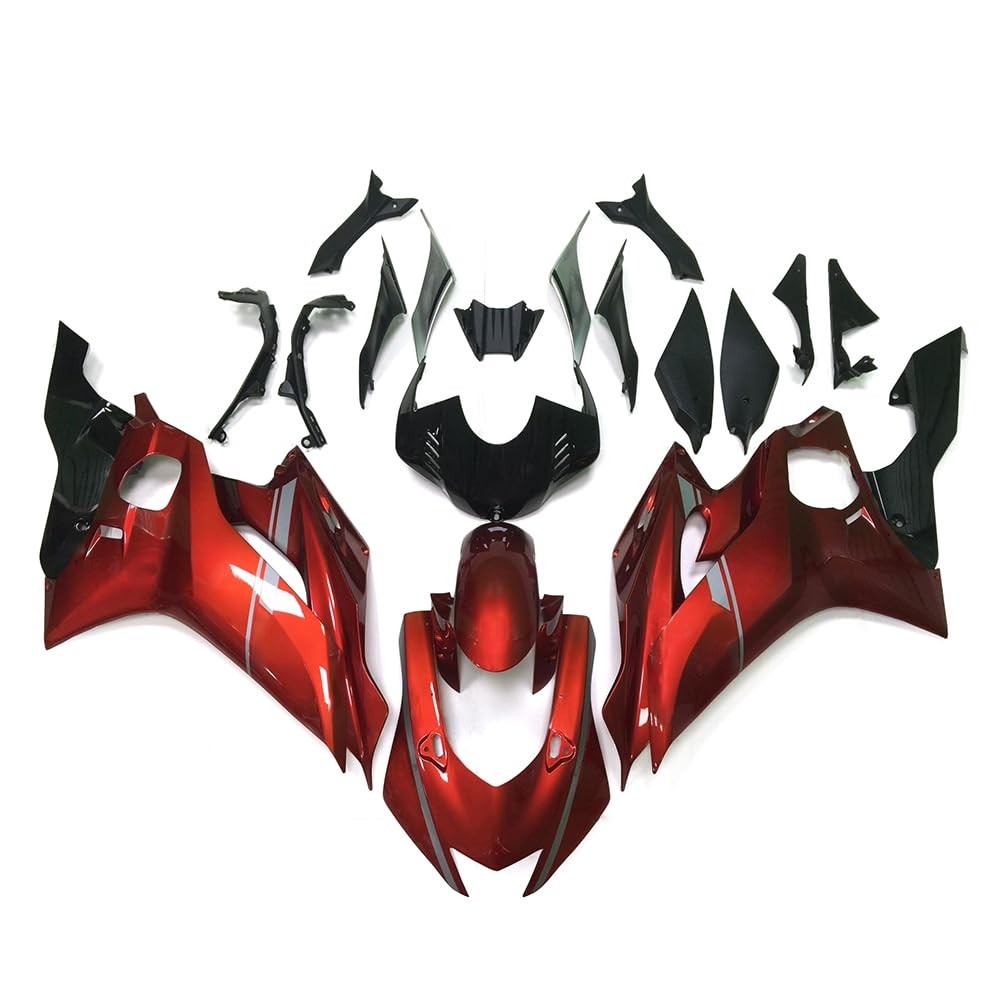 Red Black ABS Fairing Kit Yamaha YZF-600 R6 2017-2021
