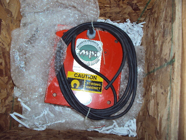 MAGNETIC PRODUCTS , INC SSEM-0609 S ELECTRO MAGNETIC , 110V DC , 12′ CORD