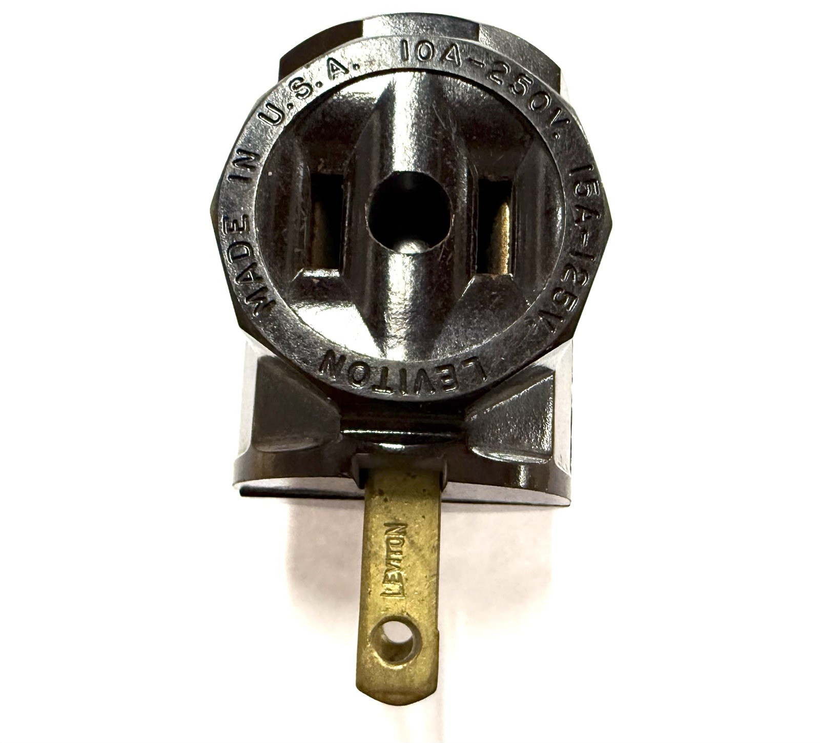 Vintage Bakalite Eagle GE Leviton Outlet Wall Hugger Tap Plugs Adapter USA
