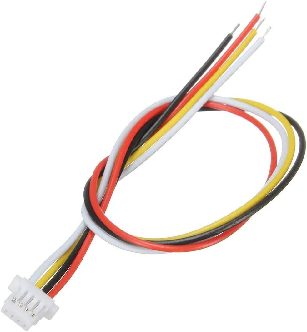 20 Sets Mini Micro Sh 1.0 Jst 4-Pin Connector Plug Male with 150Mm Cable & Femal