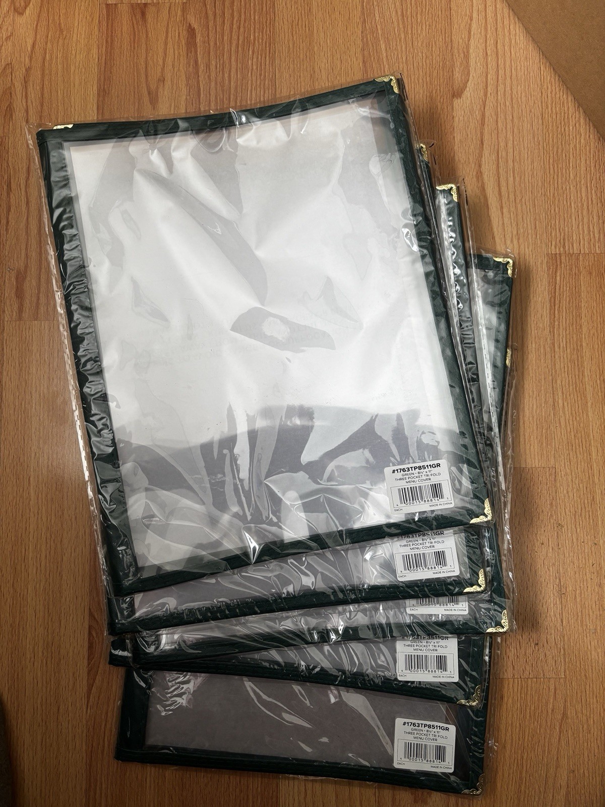 Choice 12pcs Restaurant Menu Covers 8.5x11IN Book Style Cafe Bar 3 Page 6 View
