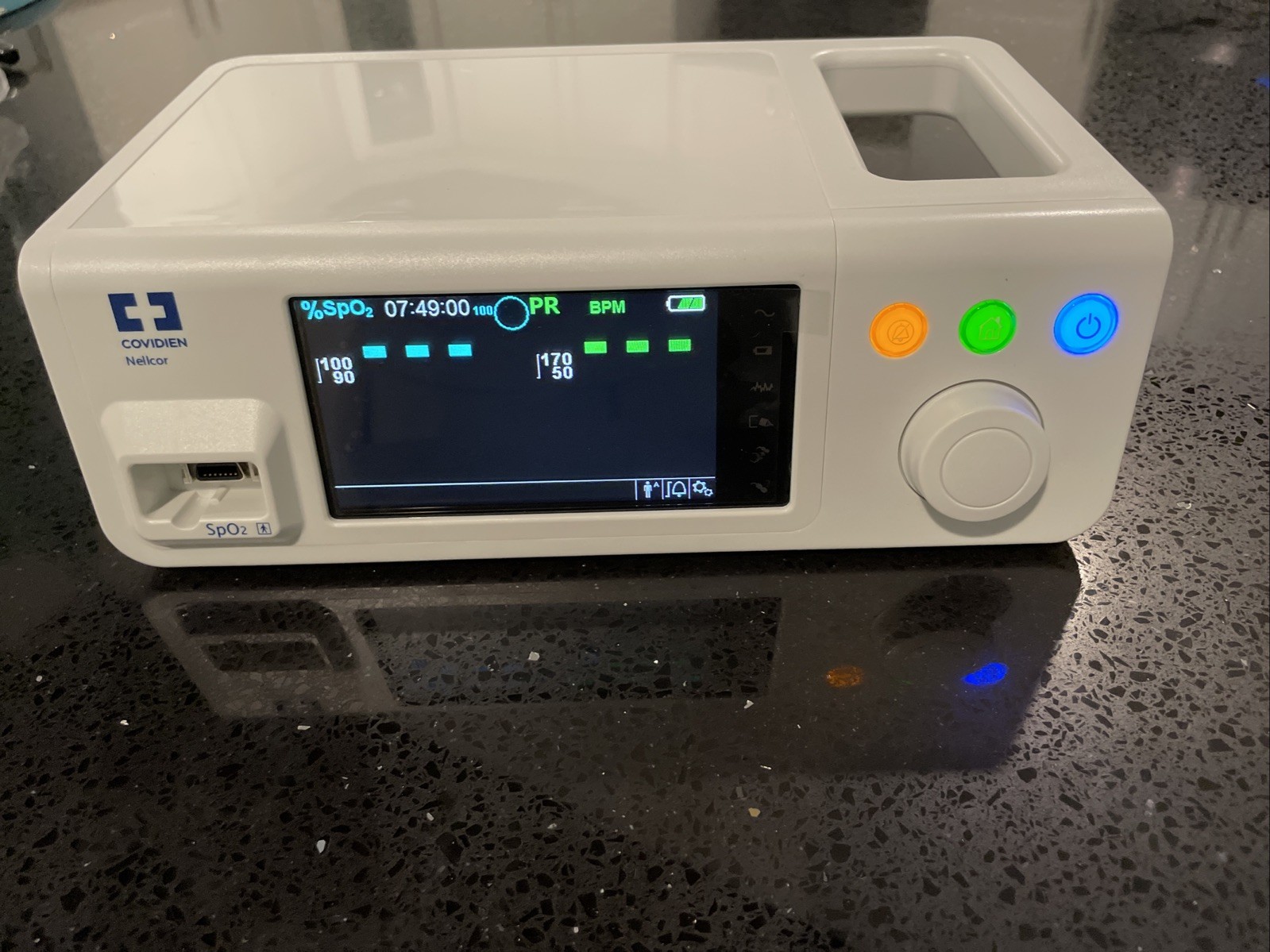 Covidien Nellcor PM100N SpO2 Bedside System