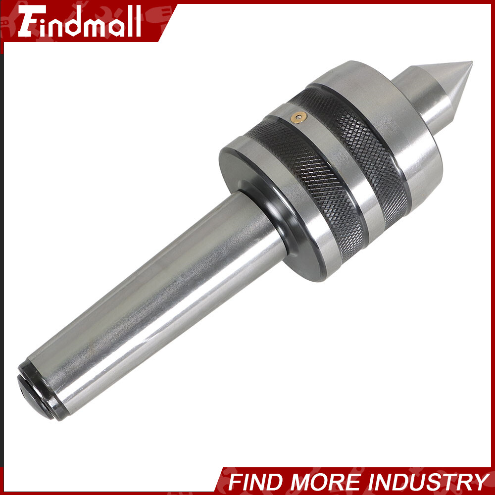 Findmall MT4 Live Center Morse Taper 4MT Triple Bearing Lathe Medium Duty CNC