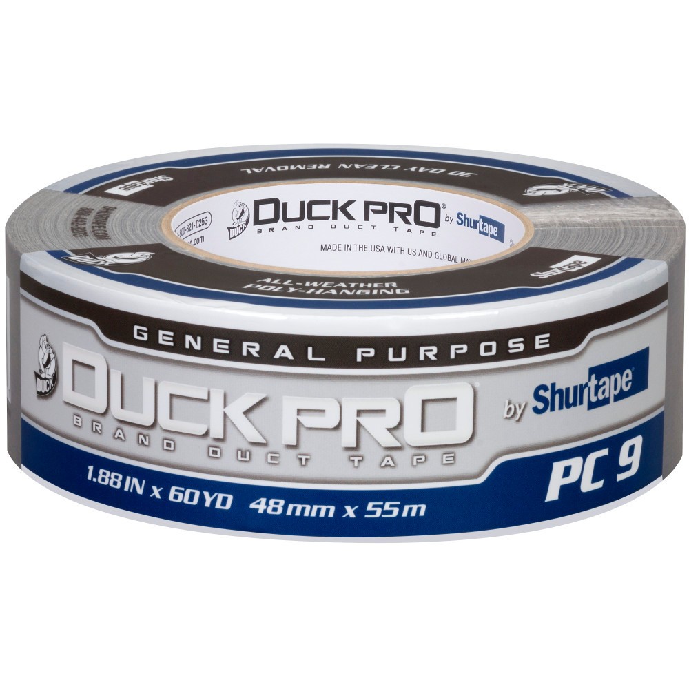 Shurtape Duckpro PC009 48MM»x55M Contractor Duct Tape – Black 24 Pack