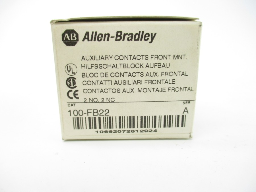 INDUSTRIAL SPARE PART 100-FB22 SER. A 600VAC 10A (WH) NSMP