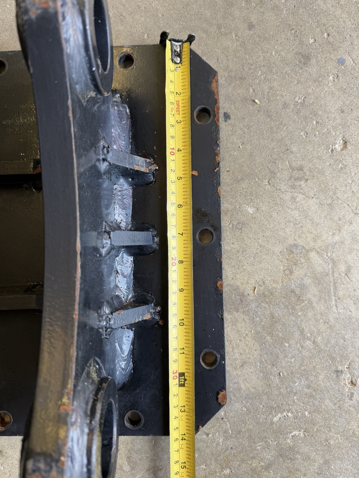 Cat 305 Bolt On Mounting Plate