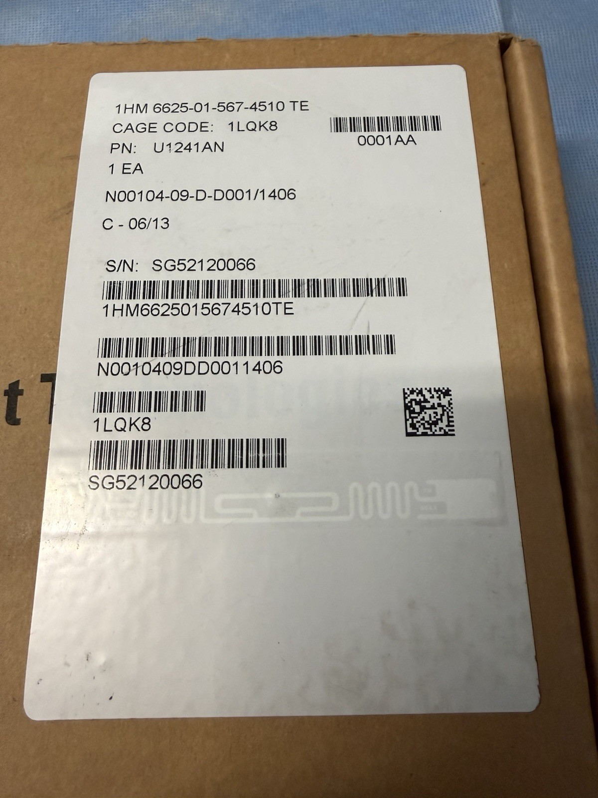 NEW AGILENT KEYSIGHT U1241AN TRUE RMS HANDHELD DIGITAL MULTIMETER NIB