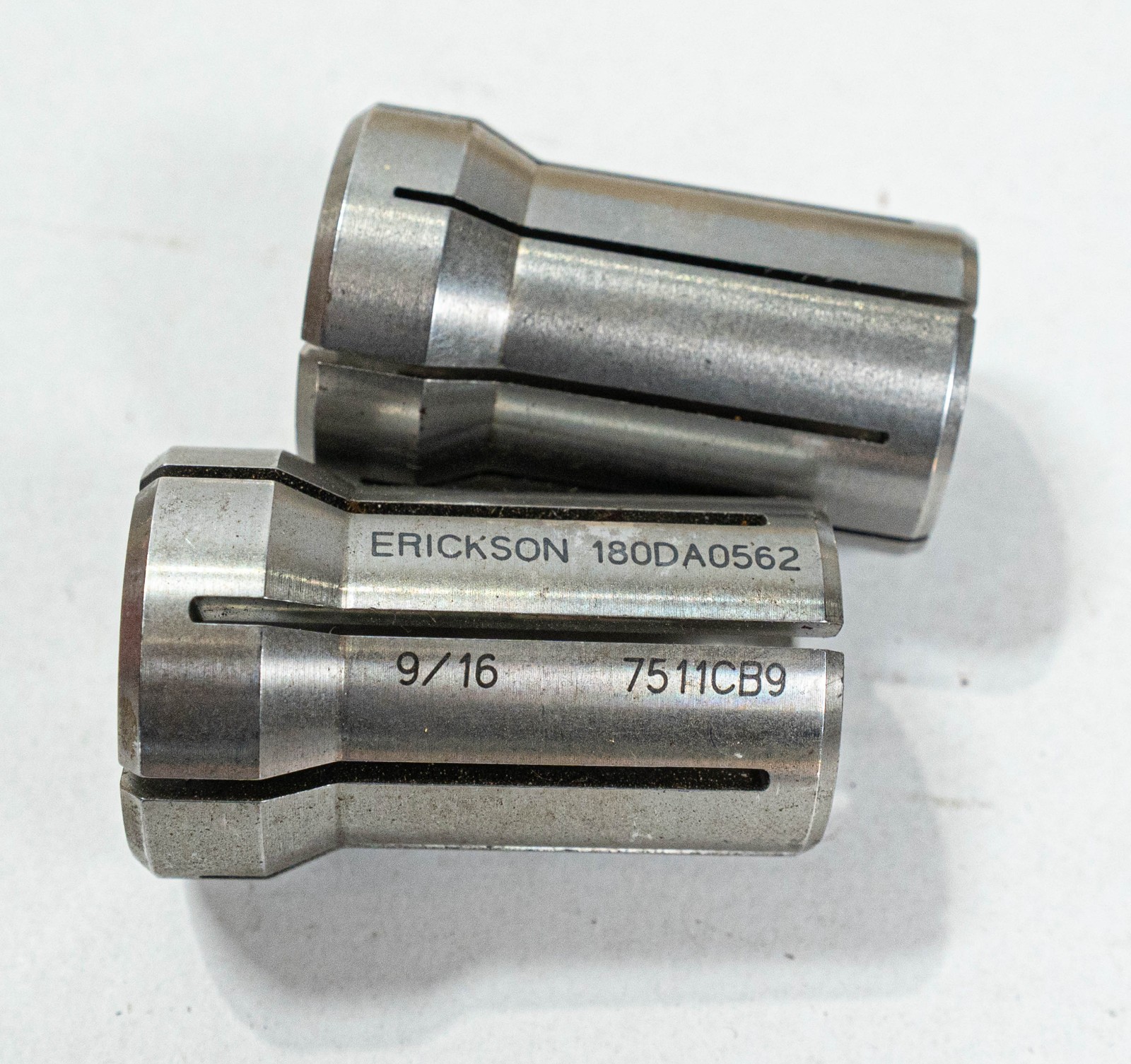 Lot of 17 Kennametal Erickson Collets 180DA0500-180DA0312-180DA0375