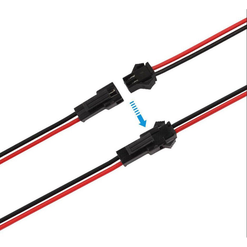2pin 3pin 4pin 5pin Male Female Extension 22AWG LED Strip JST SM Plug Connector