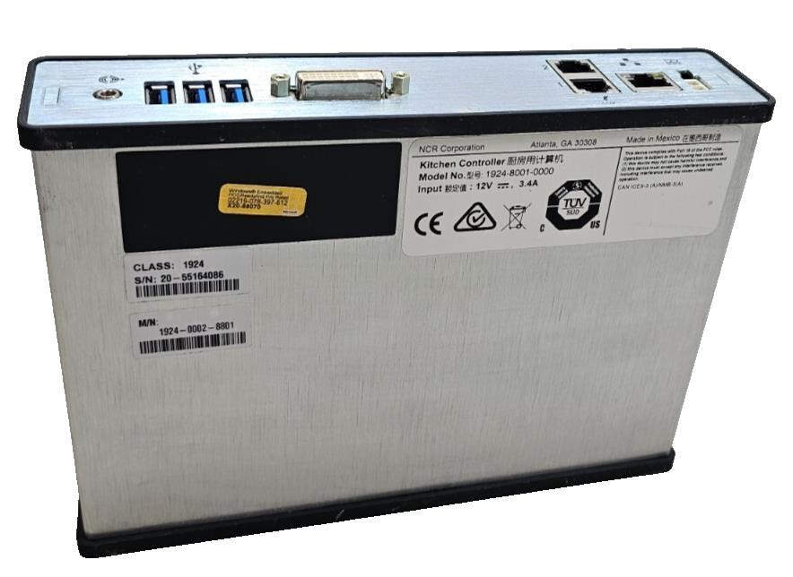 NCR KC4 Kitchen Controller w/ 1.6Ghz Dual Core, 8GB DDR3, 64GB SSD, PSU, No OS