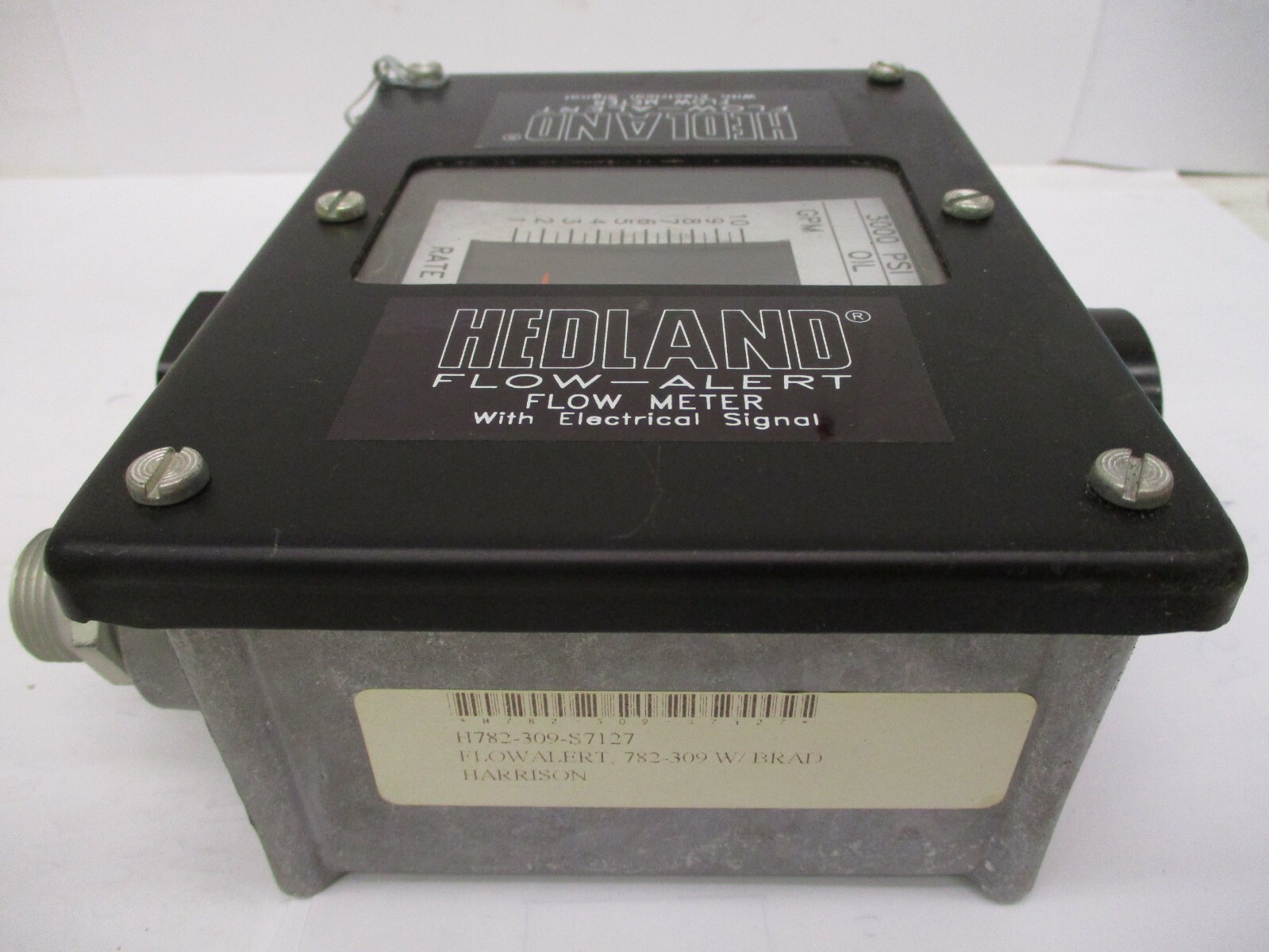 New Hedland Flow-Alert Flow Meter With Electrical Signal H782-309-S7127 A2940MO