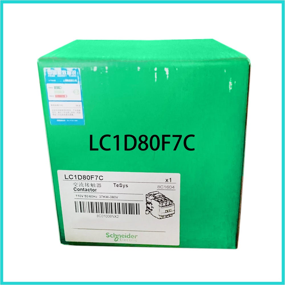 Original manufacturer Schneide LC1D80F7C TeSys series AC Contactor Fast Shipping