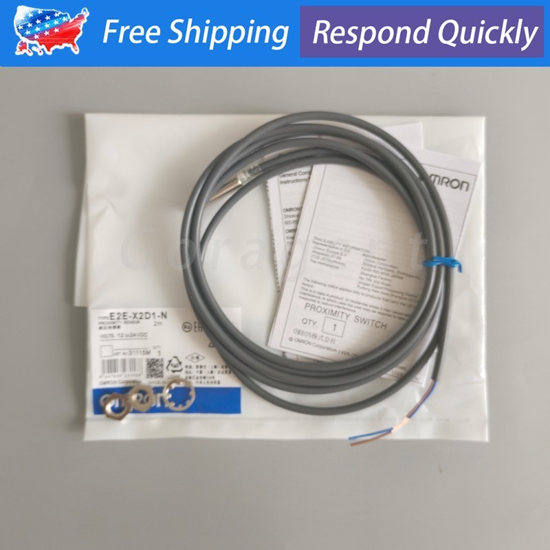 NEW Proximity Sensor Switch E2E-X2D1-N For Omron E2EX2D1N 2MM NO 12-24VDC US