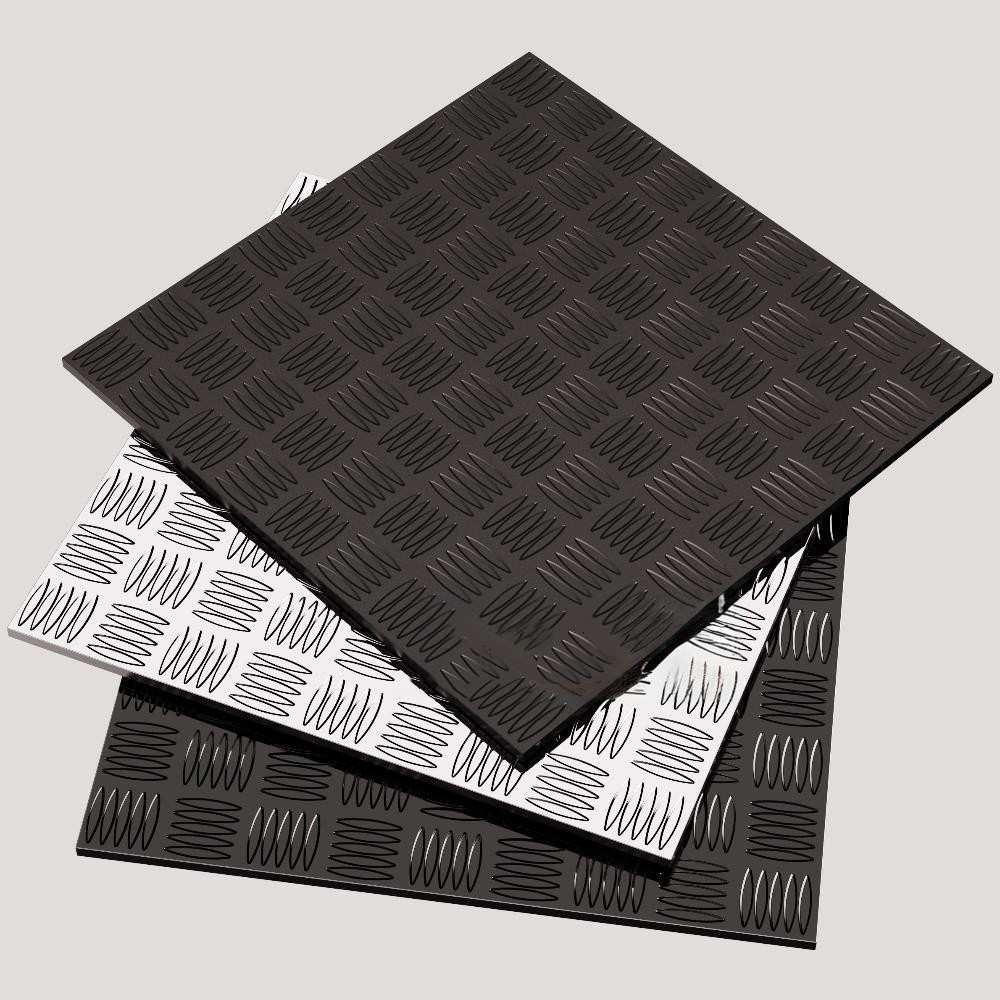 Aluminium Chequer Tread Plate Durbar 5 Bar 1.5mm – 6mm multiple sizes grade 5754