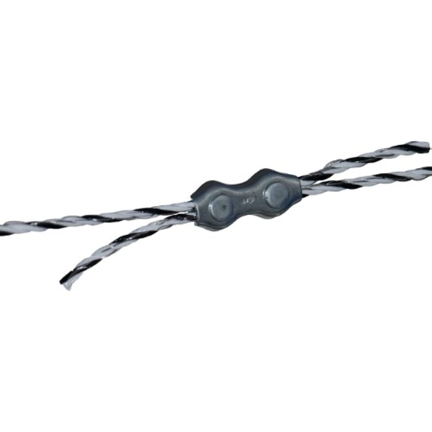 Powerfields R-46-C4 4-Pack Polywire Two Post Splice Clamp, 3mm
