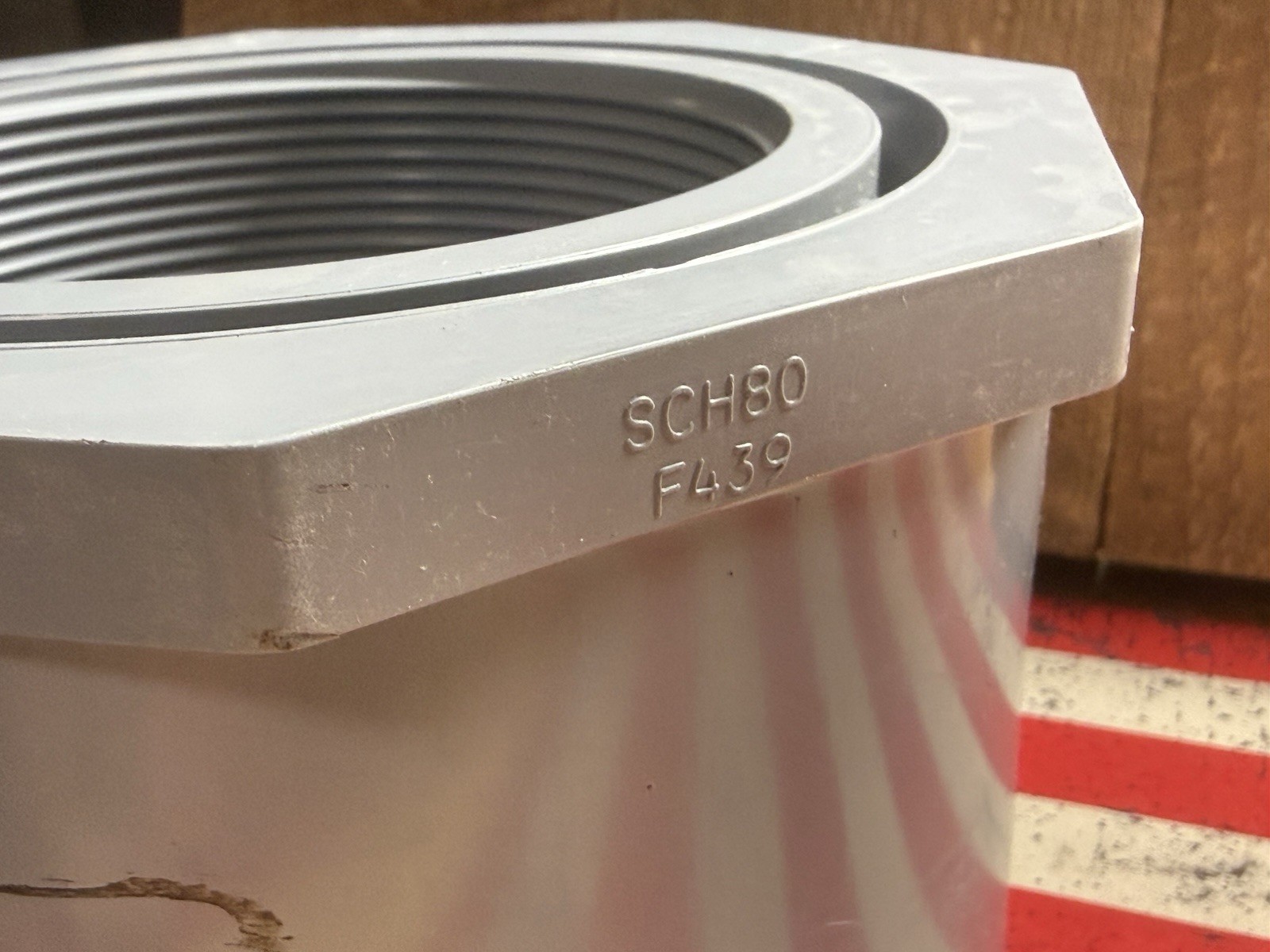 Spears 838-532C, 6” x 4” Sch80 CPVC Reducing Bushing Spigot x FPT, NEW Plumbing